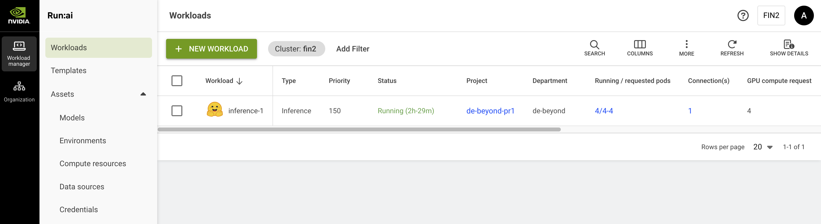 How to create distributed inference workload