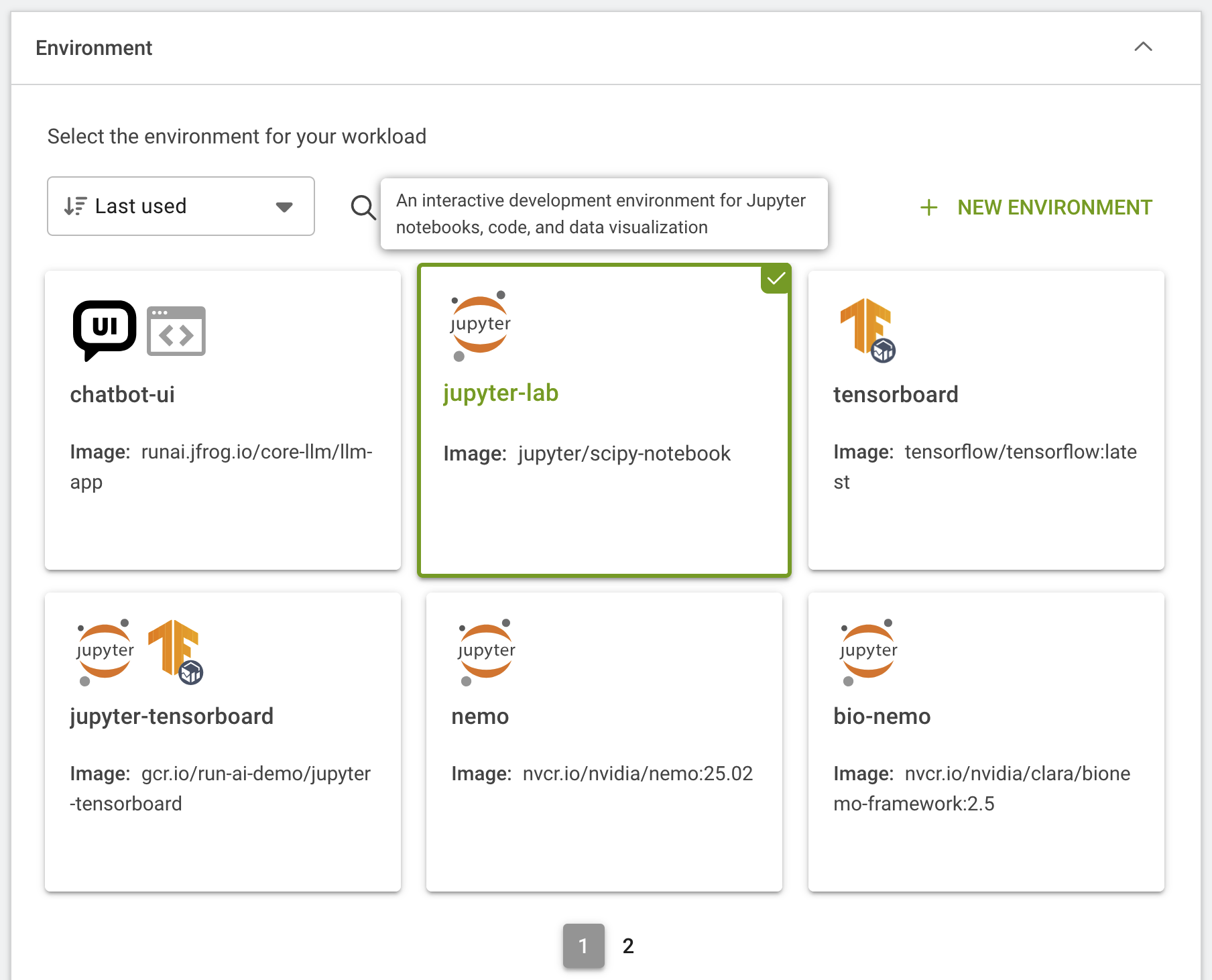 How to deploy Jupyterlab workload