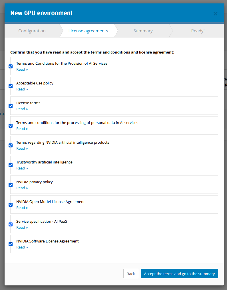 Ordering an AI servers